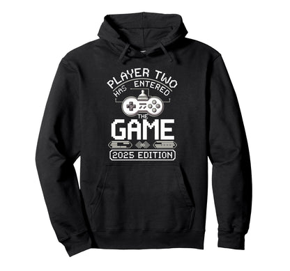 Video Gamer Dad Fathers Day 2025 Player Hoodie - Trendy Graphic Men Women - T-Shirt, Sweatshirt, Hoodie