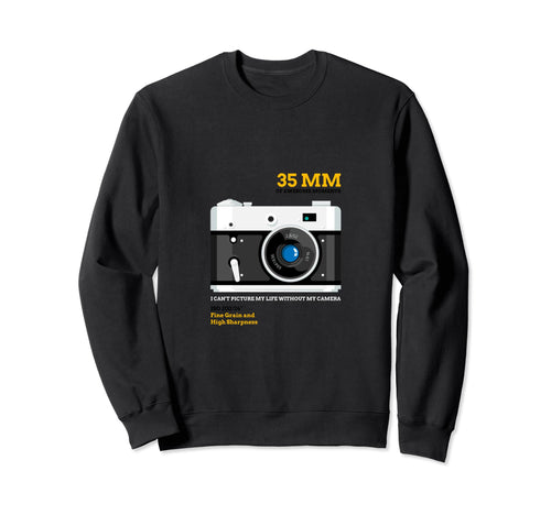 35 Mm Camera Sweatshirt - Novelty Apparel Men Women - T-Shirt, Sweatshirt, Hoodie
