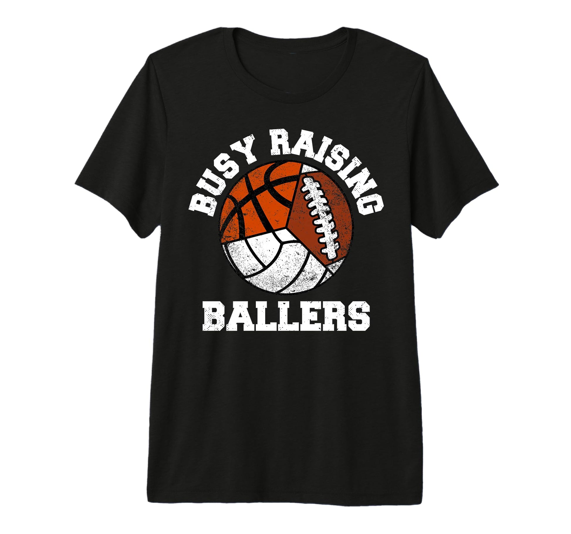 Busy Raising Ballers Volleyball T-Shirt - Custom Art Print for Adults - T-Shirt, Sweatshirt, Hoodie