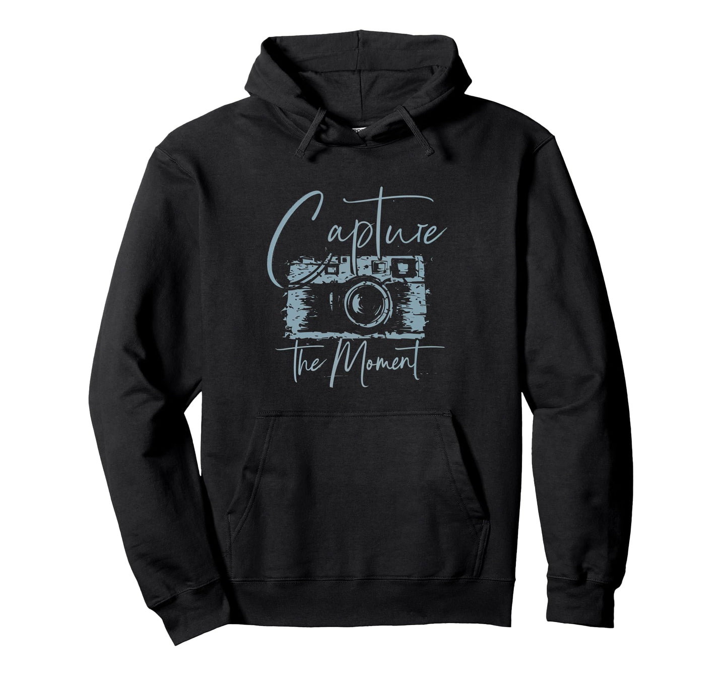 Capture Moment Photography Camera Photo Hoodie - Minimalist Print Men Women - T-Shirt, Sweatshirt, Hoodie