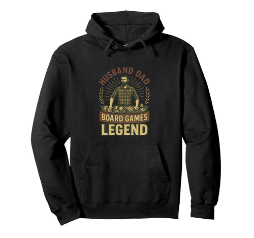 Board Game Dad Chess Daddy Board Gamer Hoodie - Custom Art Print Unisex - T-Shirt, Sweatshirt, Hoodie