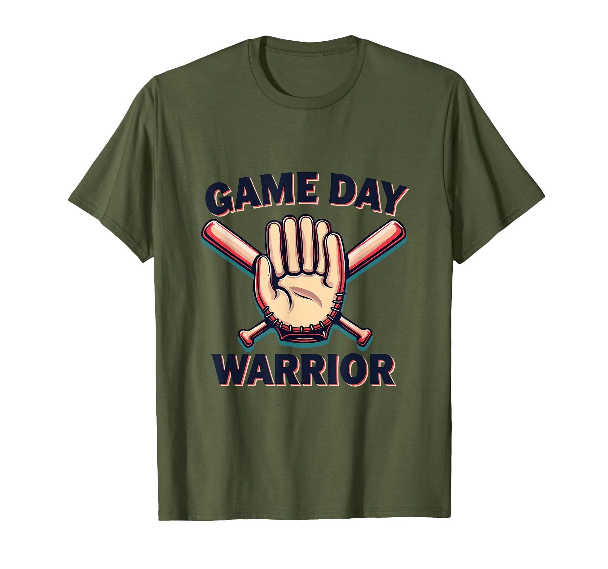 Game Day Warrior Baseball Mom T-Shirt - Trendy Graphic for Adults - T-Shirt, Sweatshirt, Hoodie