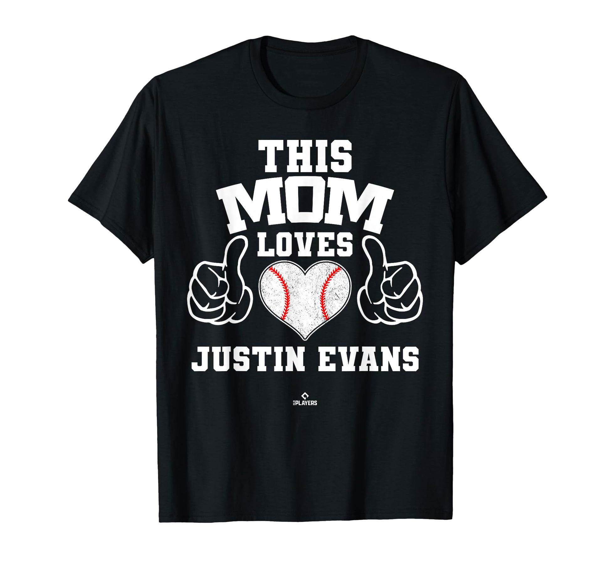 This Mom Loves Justin Evans Prospect T-Shirt - Unique Graphic Men Women - T-Shirt, Sweatshirt, Hoodie