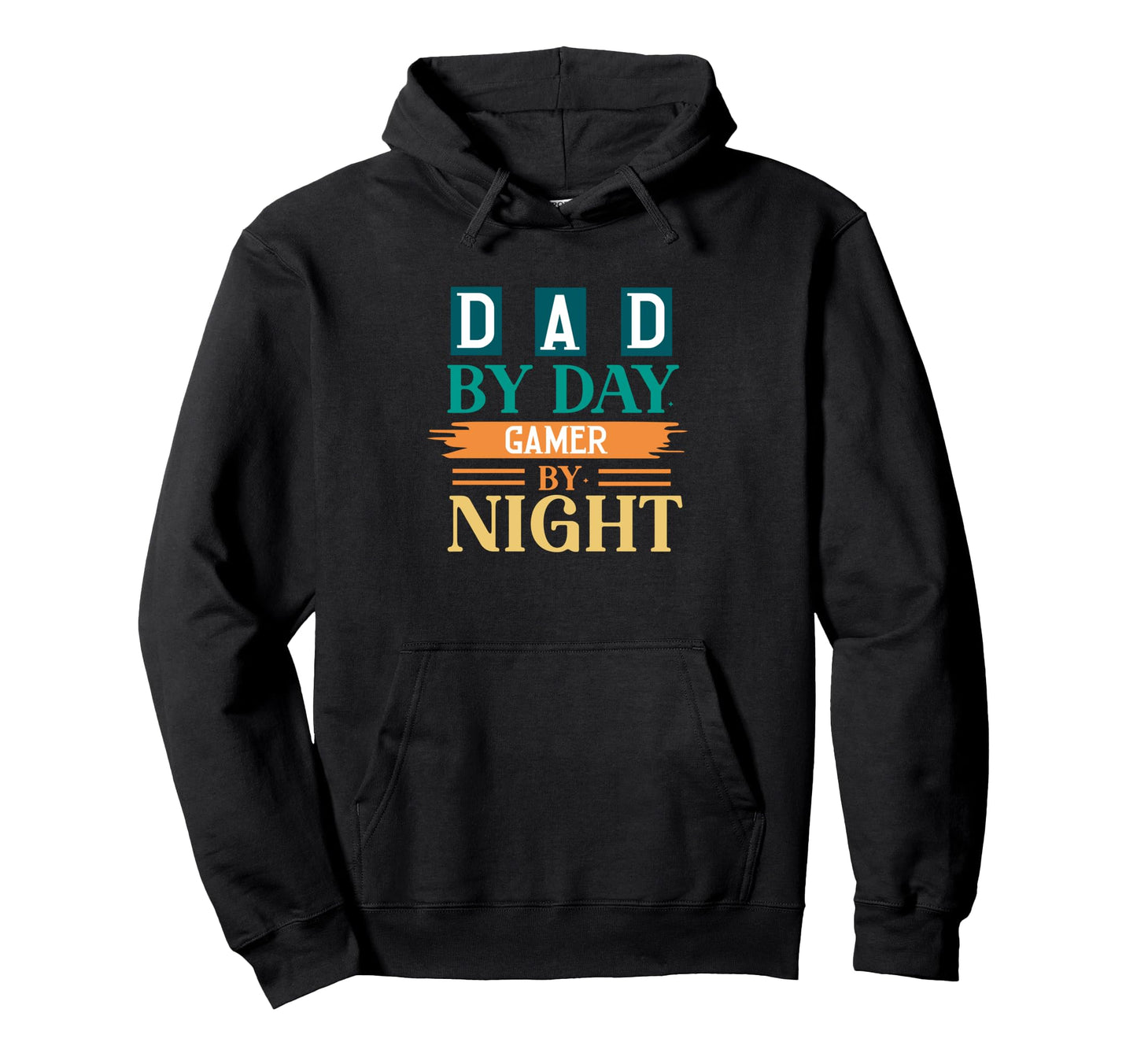 Dad Day Gamer Night Fathers Day Dad Hoodie - Graphic Print Men Women - T-Shirt, Sweatshirt, Hoodie