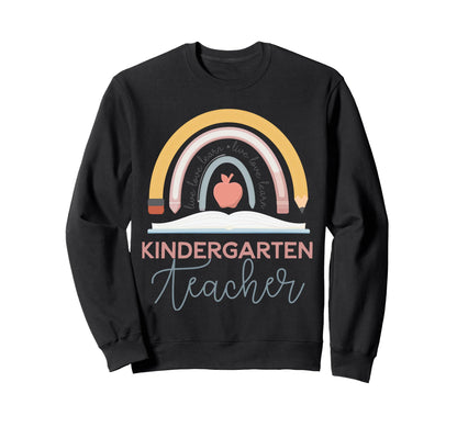 Kindergarten Teacher Boho Sweatshirt - Casual Everyday Wear Men Women - T-Shirt, Sweatshirt, Hoodie