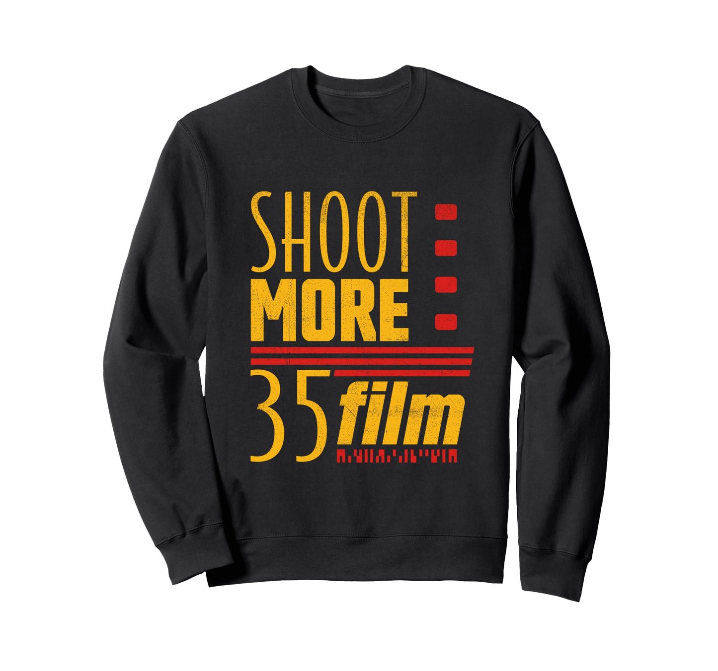 Shoot More 35Mm Film Analog Sweatshirt - Aesthetic Graphic for Adults - T-Shirt, Sweatshirt, Hoodie