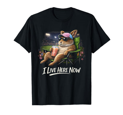 Funny Easter Bunny Ballfield T-Shirt - Custom Art Print for Adults - T-Shirt, Sweatshirt, Hoodie