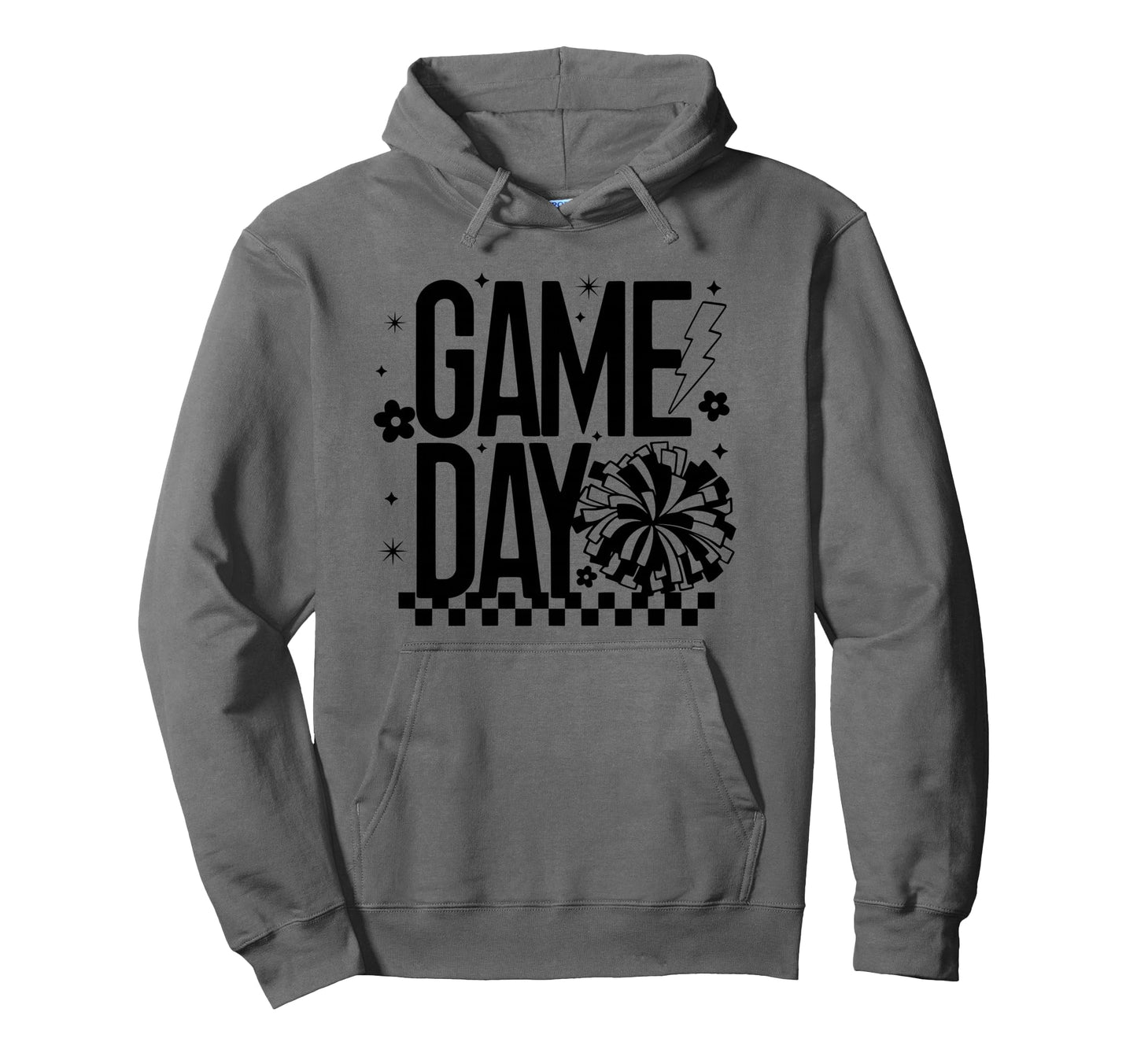 Game Day Cheer Mom Cheerleading Coach Hoodie - Custom Art Print Men Women - T-Shirt, Sweatshirt, Hoodie