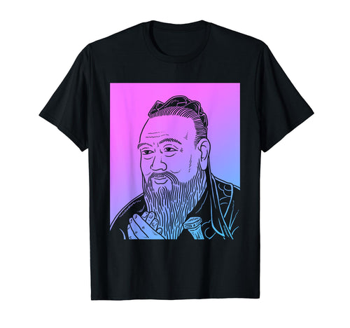 Confucius Vaporwave Pastel Goth T-Shirt - Novelty Apparel Men Women - T-Shirt, Sweatshirt, Hoodie