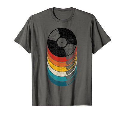 Vinyl Record 33 45 Rpm Dj T-Shirt - Aesthetic Graphic for Adults - T-Shirt, Sweatshirt, Hoodie
