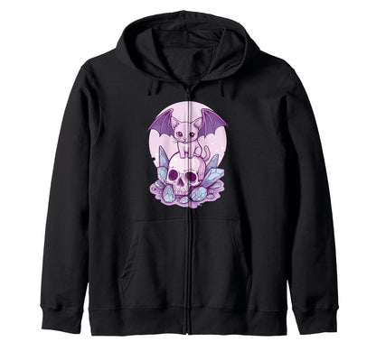 Pastel Goth Anime Manga Vaporwave Aesthetic Hoodie - Graphic Print Unisex - T-Shirt, Sweatshirt, Hoodie