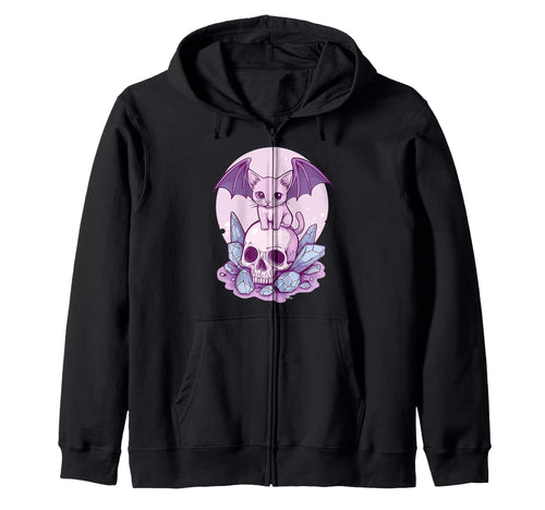Pastel Goth Anime Manga Vaporwave Aesthetic Hoodie - Graphic Print Unisex - T-Shirt, Sweatshirt, Hoodie