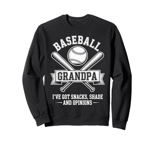 Funny Grandpa Baseball Player Sweatshirt - Custom Art Print Men Women - T-Shirt, Sweatshirt, Hoodie