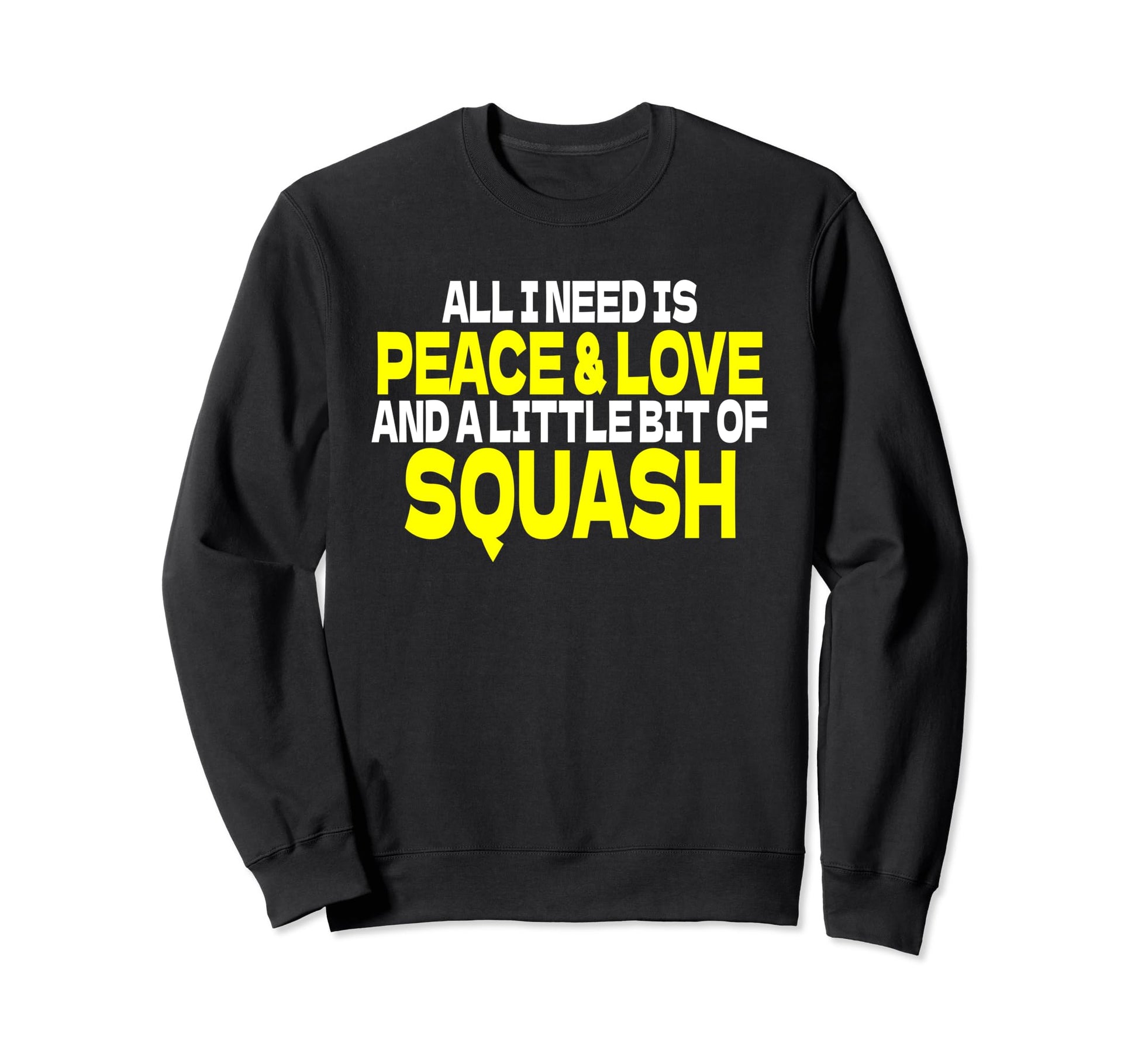 Squashspieler Squash Frieden Taube Sweatshirt - Novelty Apparel Unisex - T-Shirt, Sweatshirt, Hoodie