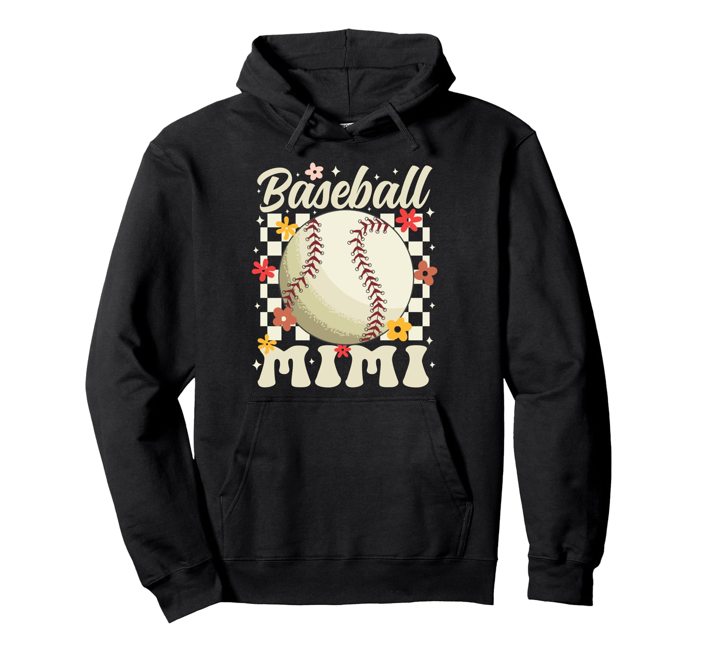 Baseball Mimi Groovy Mimi Baseball Hoodie - Streetwear Style Men Women - T-Shirt, Sweatshirt, Hoodie