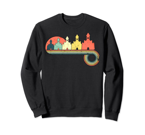 Sand Castle Sunset Rainbow Sweatshirt - Unique Graphic Unisex - T-Shirt, Sweatshirt, Hoodie