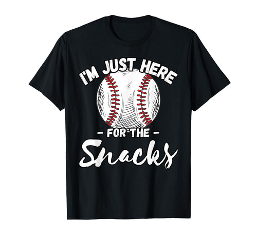 Im Just Here Snacks Funny Fantasy T-Shirt - Aesthetic Graphic Unisex - T-Shirt, Sweatshirt, Hoodie