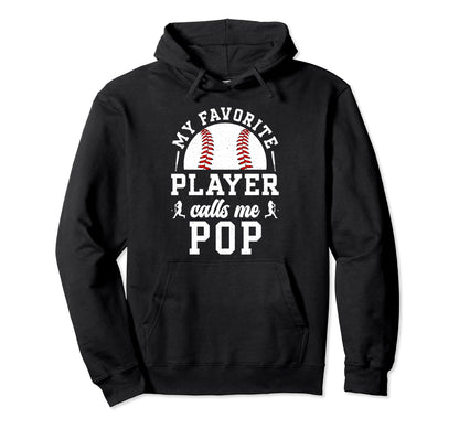 My Favorite Baseball Player Pop Baseball Hoodie - Custom Art Print Unisex - T-Shirt, Sweatshirt, Hoodie
