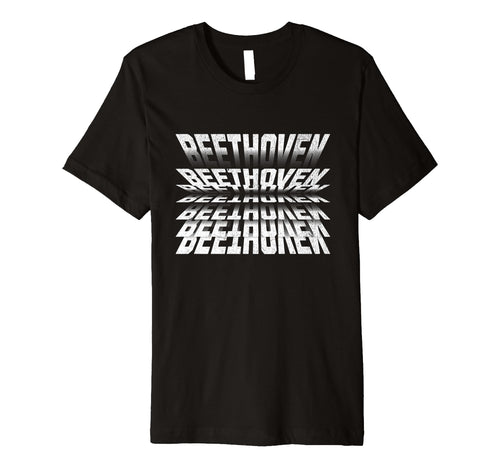 Ludwig Beethoven Typography Classical T-Shirt - Minimalist Print Unisex - T-Shirt, Sweatshirt, Hoodie