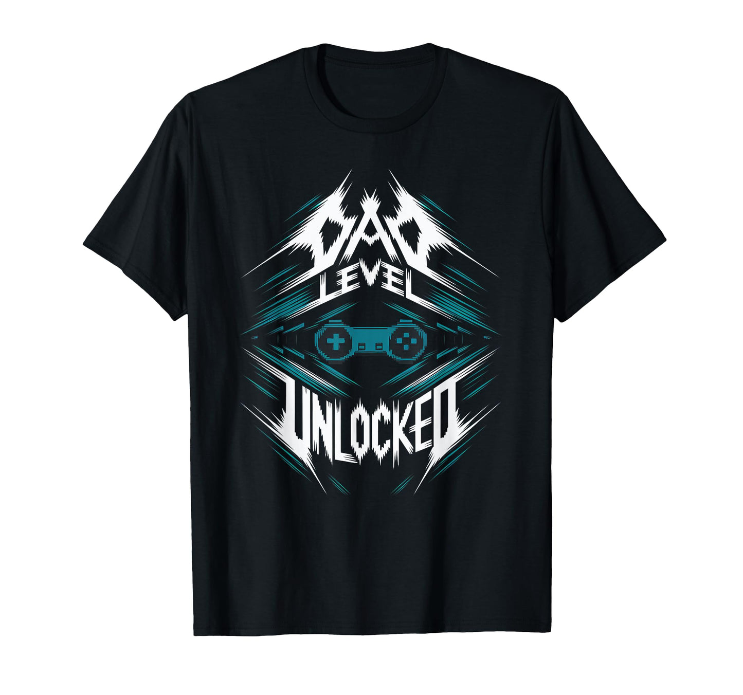 Dad Level Unlocked New Daddy Father T-Shirt - Custom Art Print for Adults - T-Shirt, Sweatshirt, Hoodie