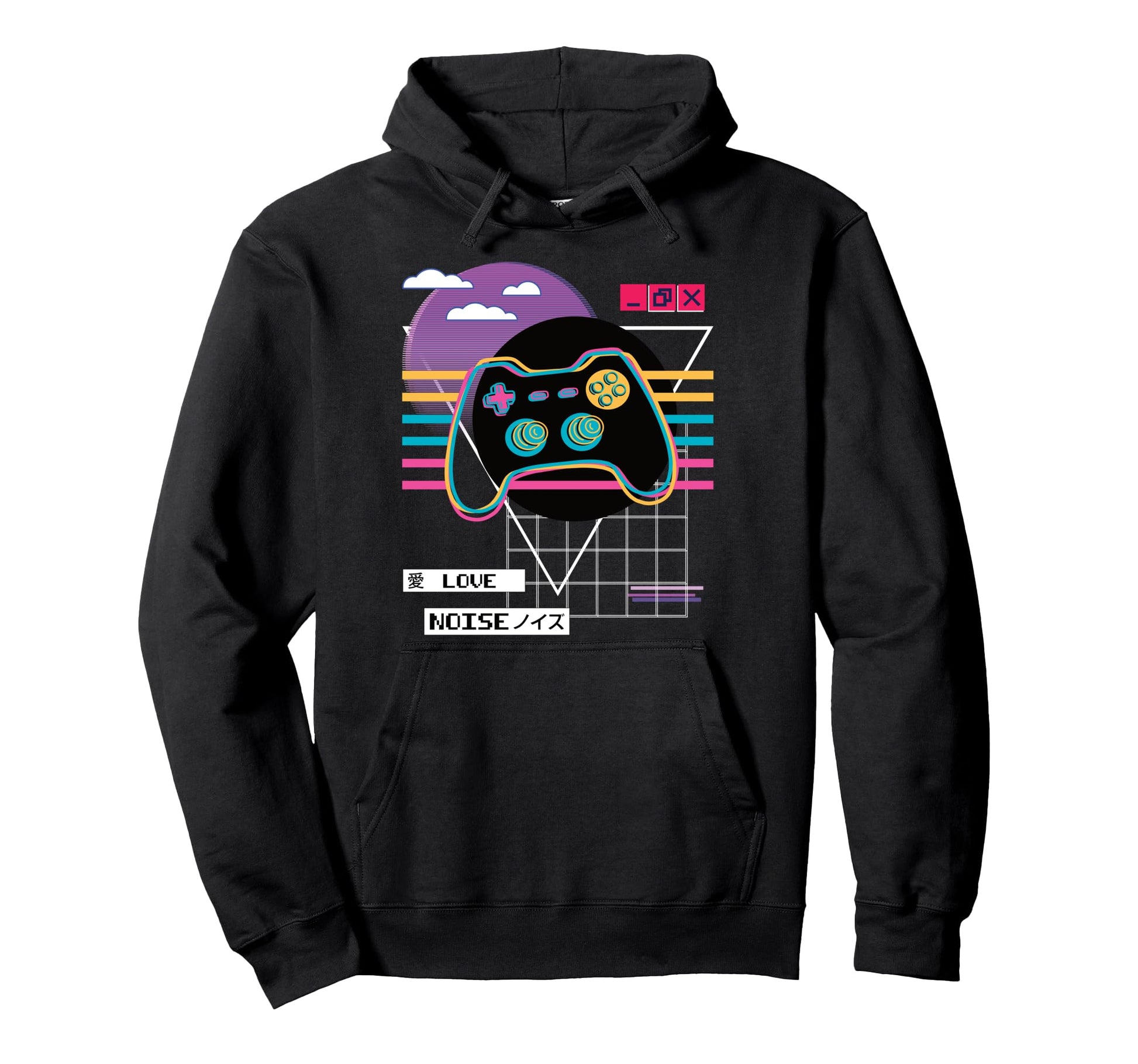 Vaporwave Aesthetic Japanese Korean Gaming Hoodie - Graphic Print Unisex - T-Shirt, Sweatshirt, Hoodie