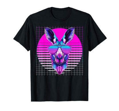 Kangaroo Sunglasses Australia T-Shirt - Aesthetic Graphic Men Women - T-Shirt, Sweatshirt, Hoodie