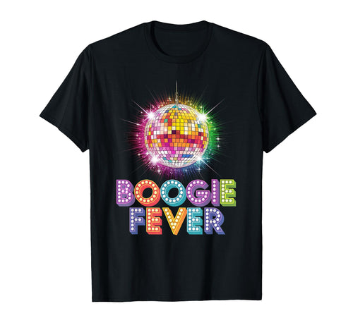 Disco Ball Boogie Fever Discoball Party T-Shirt - Unique Graphic for Adults - T-Shirt, Sweatshirt, Hoodie