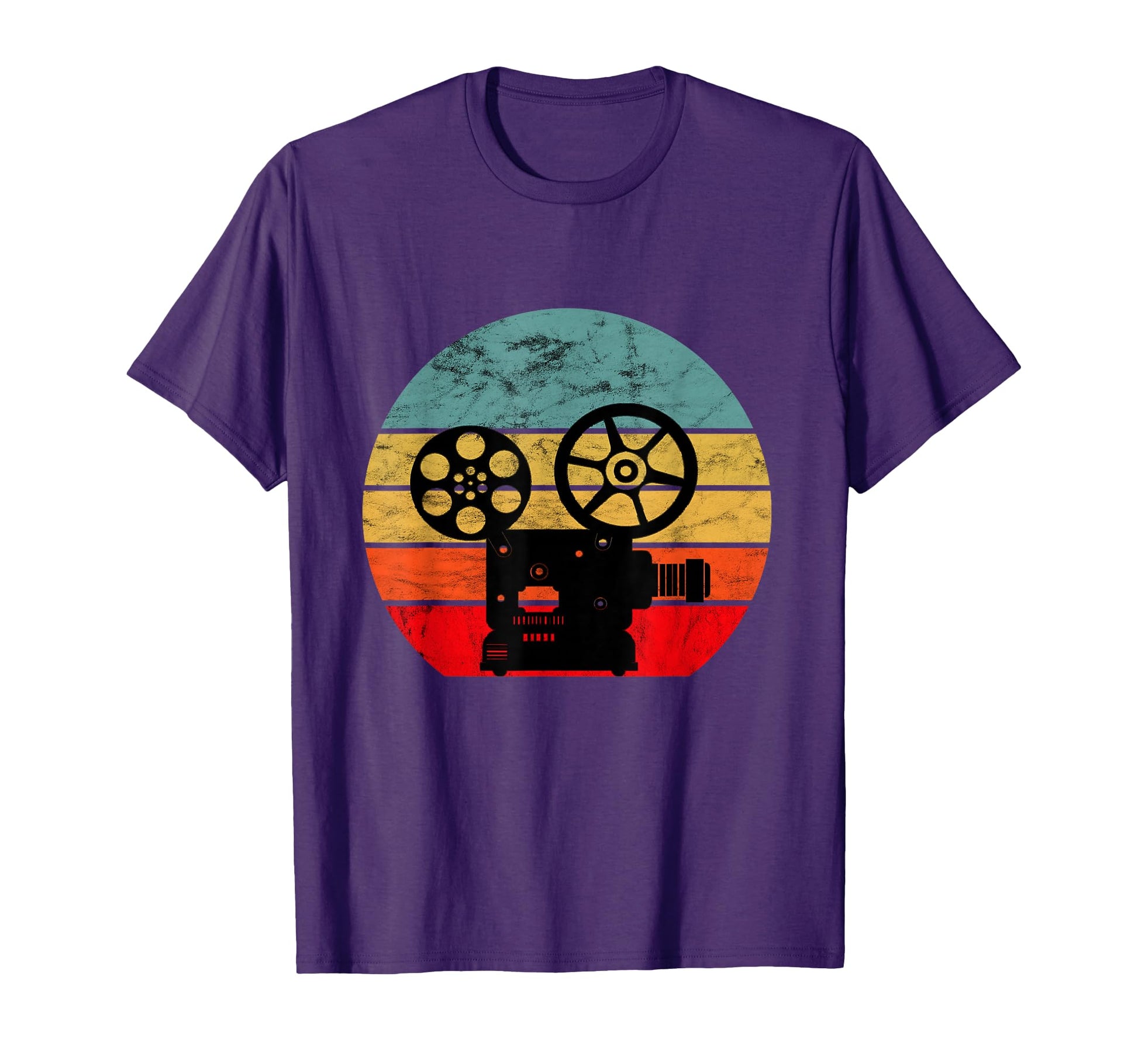 Filmmaker Camera Film Producer Sunset T-Shirt - Graphic Print Unisex - T-Shirt, Sweatshirt, Hoodie