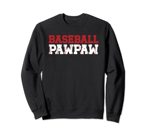 Baseball Pawpaw Baseball Player Sweatshirt - Unique Graphic for Adults - T-Shirt, Sweatshirt, Hoodie
