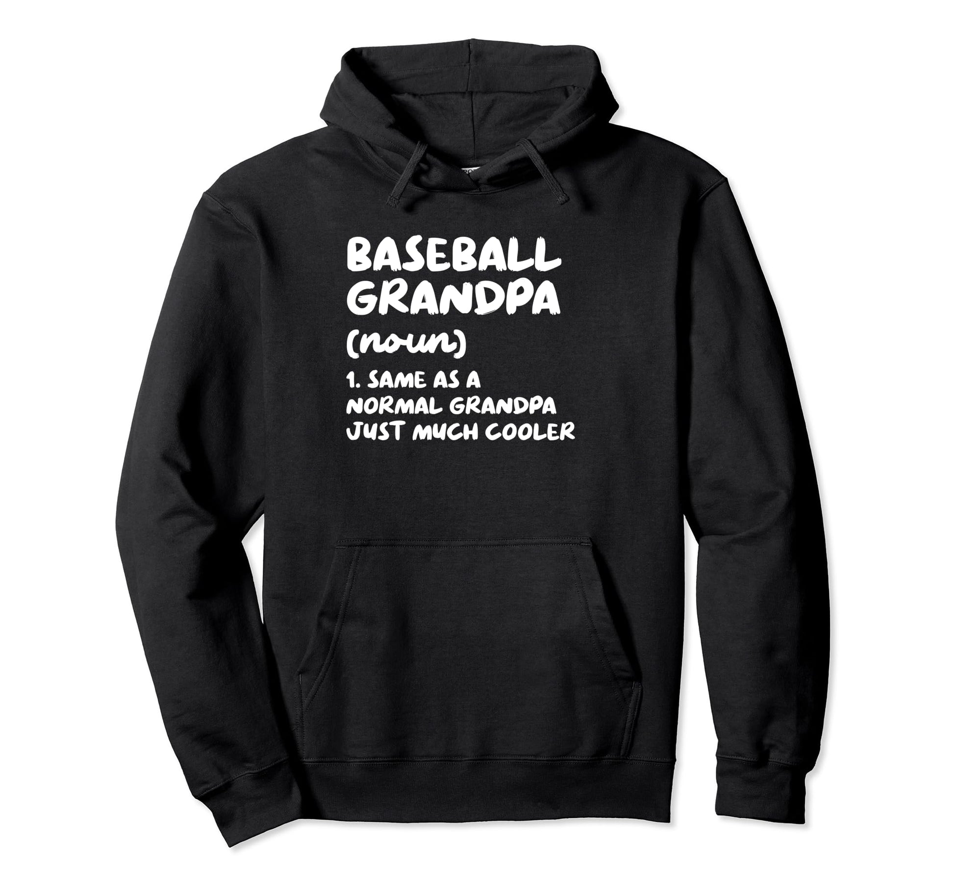 Baseball Grandpa Definition Funny Hoodie - Custom Art Print for Adults - T-Shirt, Sweatshirt, Hoodie