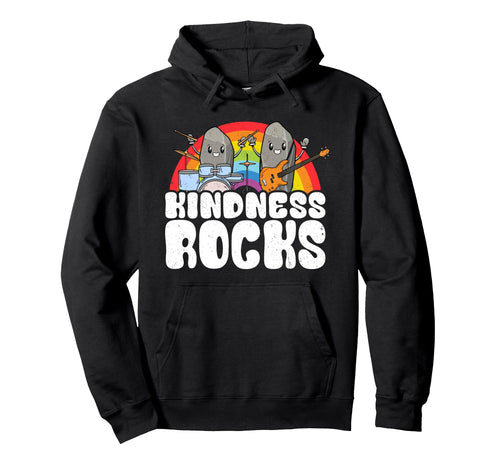 Anti Bullying Rainbow Hippie Music Teacher Hoodie - Novelty Apparel Unisex - T-Shirt, Sweatshirt, Hoodie