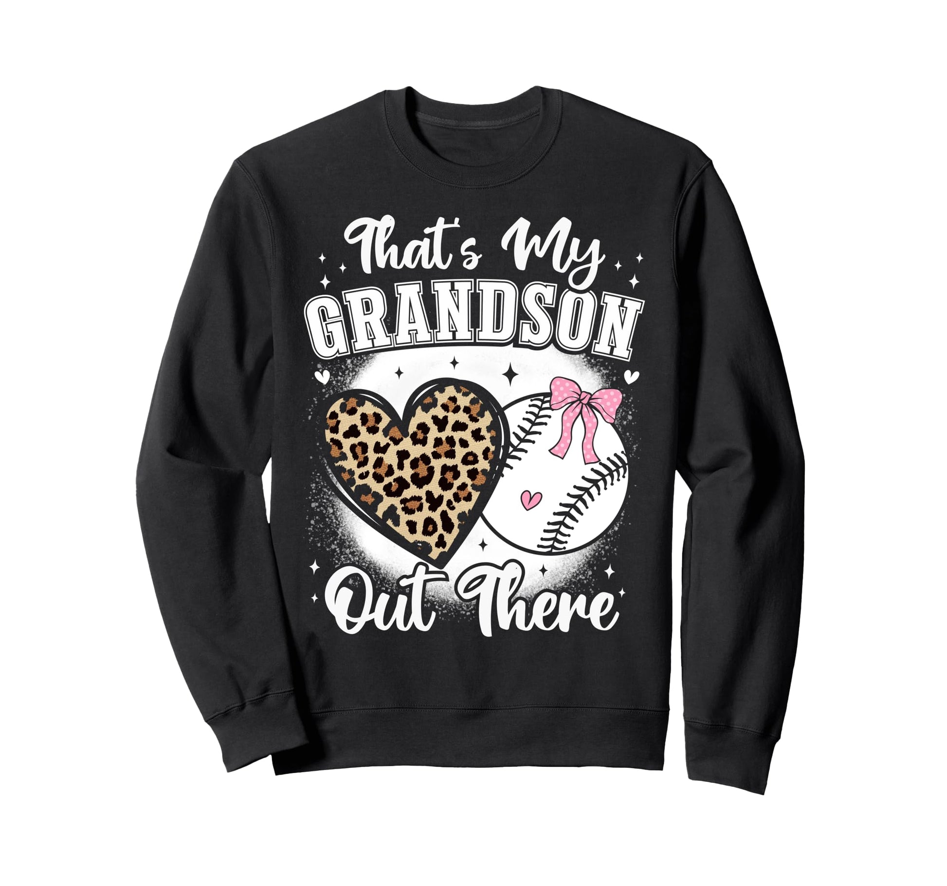 Baseball Grandma Thats My Grandson Sweatshirt - Novelty Apparel Unisex - T-Shirt, Sweatshirt, Hoodie