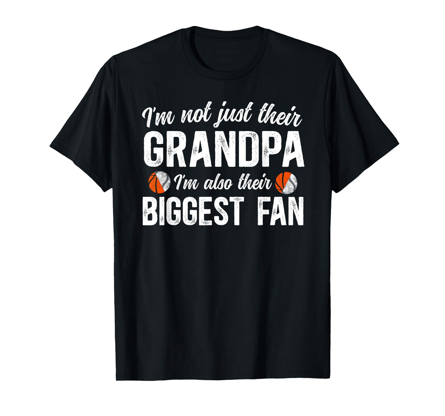 Their Biggest Fan Baseball Basketball T-Shirt - Custom Art Print Unisex - T-Shirt, Sweatshirt, Hoodie