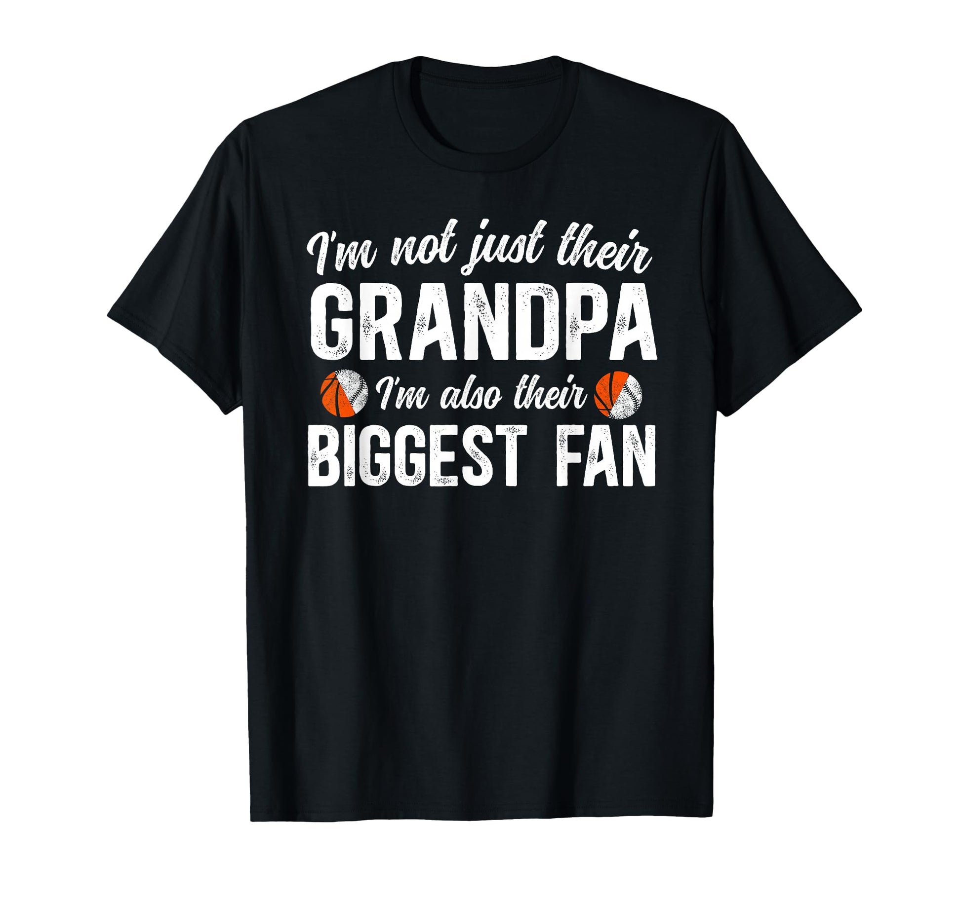 Their Biggest Fan Baseball Basketball T-Shirt - Custom Art Print Unisex - T-Shirt, Sweatshirt, Hoodie