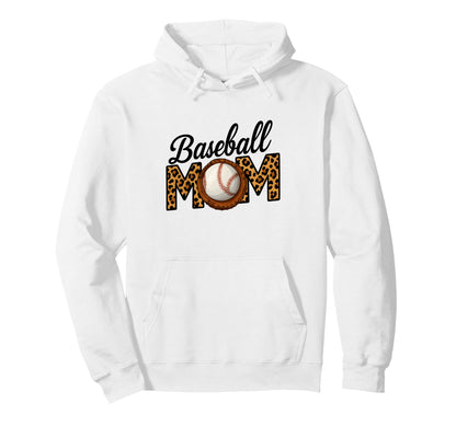 Baseball Mom Mothers Day Hoodie - Aesthetic Graphic for Adults - T-Shirt, Sweatshirt, Hoodie