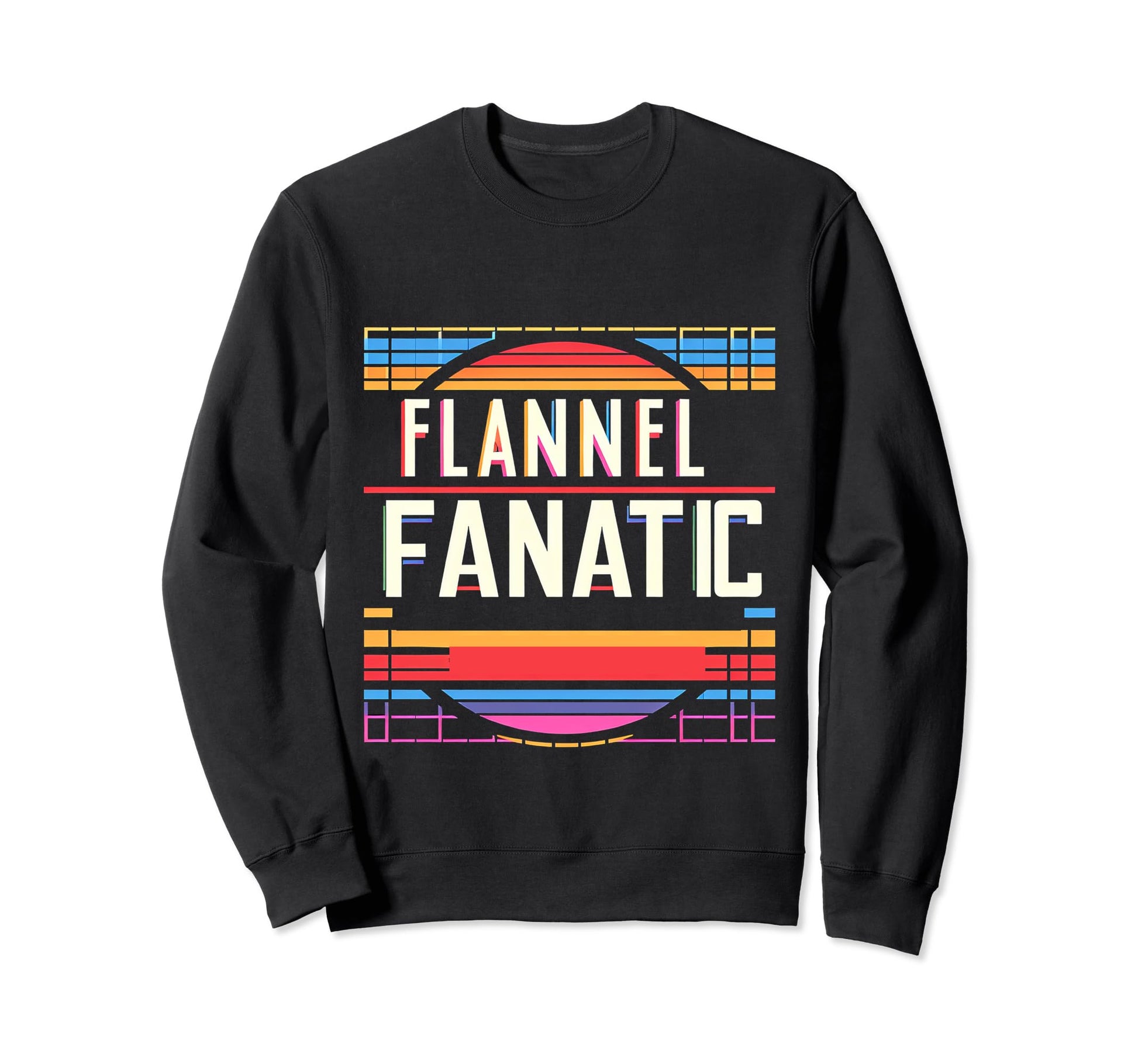 Flannel Fanatic 90S Grunge Icon Sweatshirt - Casual Everyday Wear Unisex - T-Shirt, Sweatshirt, Hoodie