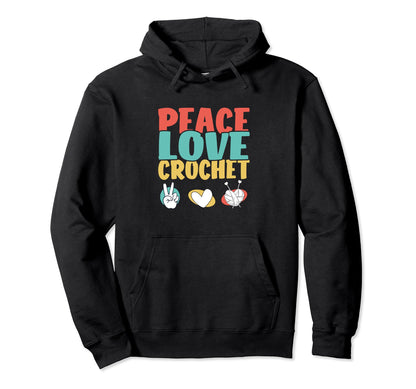 Crocheting Lover Funny Knitting Sewer Hoodie - Graphic Print Men Women - T-Shirt, Sweatshirt, Hoodie
