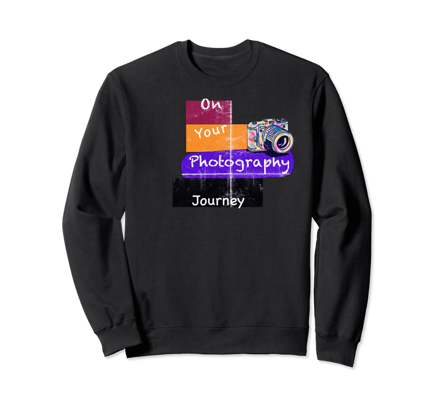 Camera Photography Sweatshirt - Graphic Print for Adults - T-Shirt, Sweatshirt, Hoodie