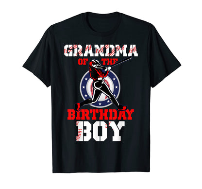 Grandma Birthday Baseball Lover Bday T-Shirt - Trendy Graphic Unisex - T-Shirt, Sweatshirt, Hoodie