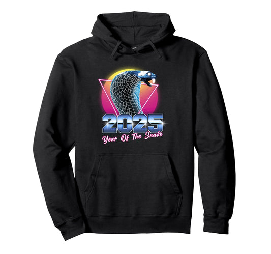 Year Snake 2025 Lunar Zodiac Chinese Hoodie - Fun Novelty Design Men Women - T-Shirt, Sweatshirt, Hoodie