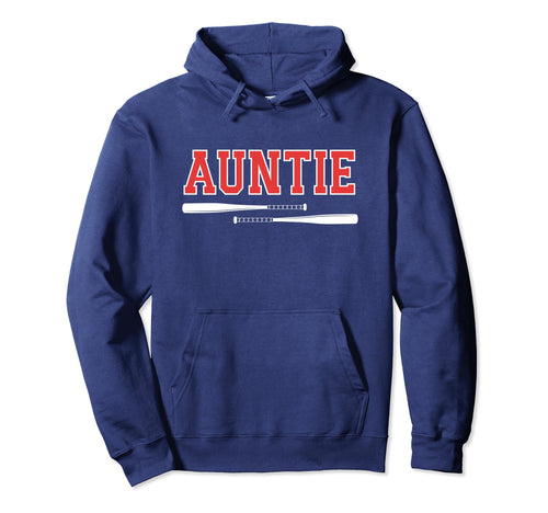 Baseball Auntie Aunt Nephew Games Hoodie - Streetwear Style Unisex - T-Shirt, Sweatshirt, Hoodie