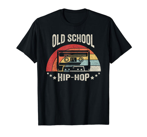 Old School Hip Hop 80S 90S Cassette Music T-Shirt - Minimalist Print Unisex - T-Shirt, Sweatshirt, Hoodie