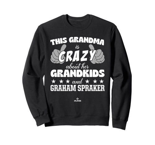 Grandma Crazy Graham Spraker Sweatshirt - Graphic Print for Adults - T-Shirt, Sweatshirt, Hoodie