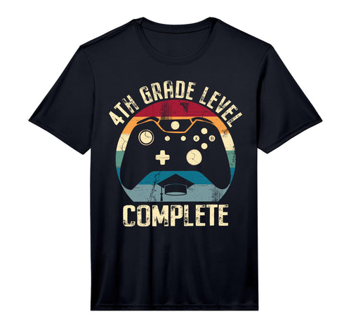 4Th Grade Level Complete Gamer Graduation T-Shirt - Graphic Print Unisex - T-Shirt, Sweatshirt, Hoodie