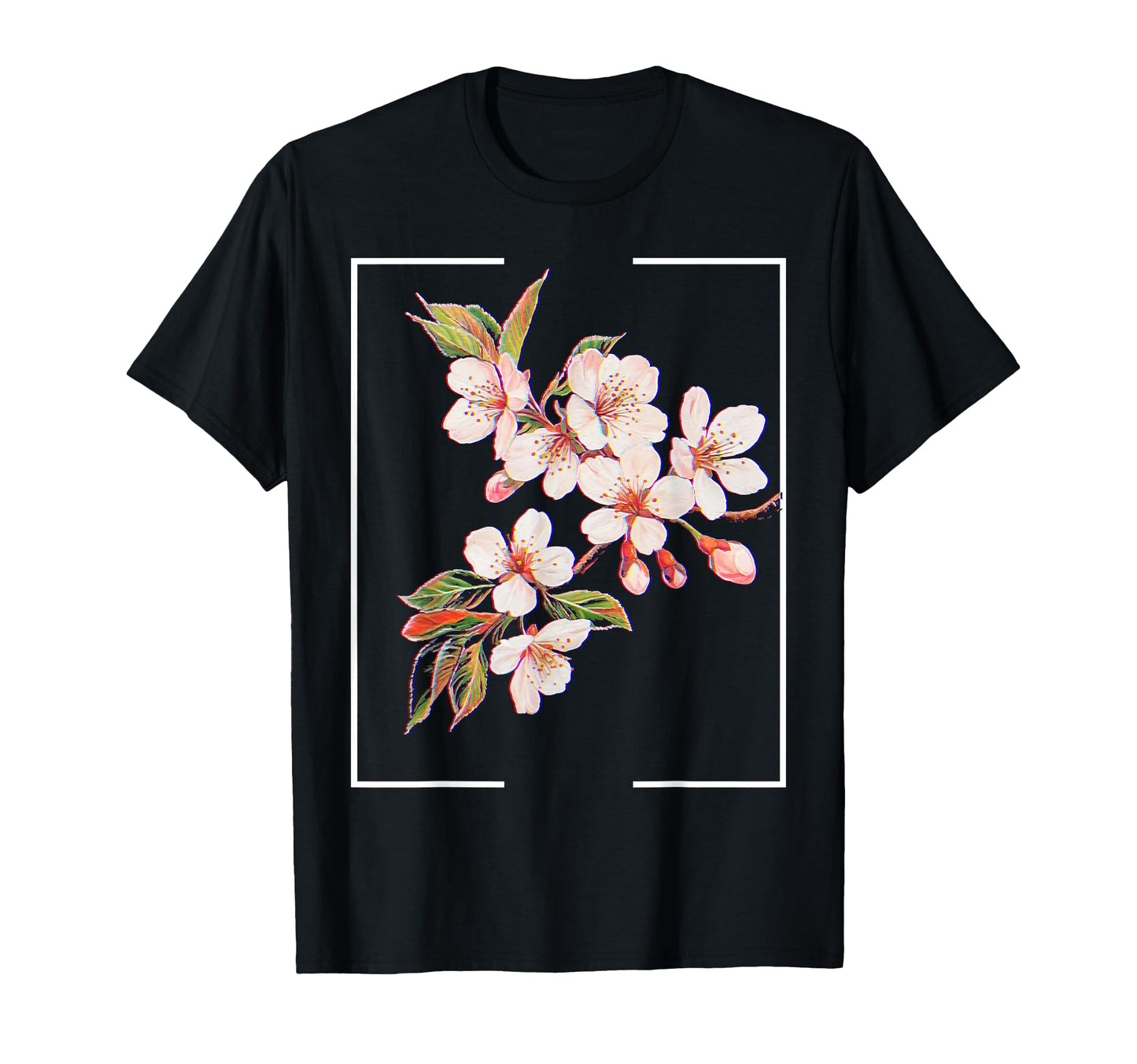 Cherry Blossom Japanese Aesthetic T-Shirt - Trendy Graphic Men Women - T-Shirt, Sweatshirt, Hoodie