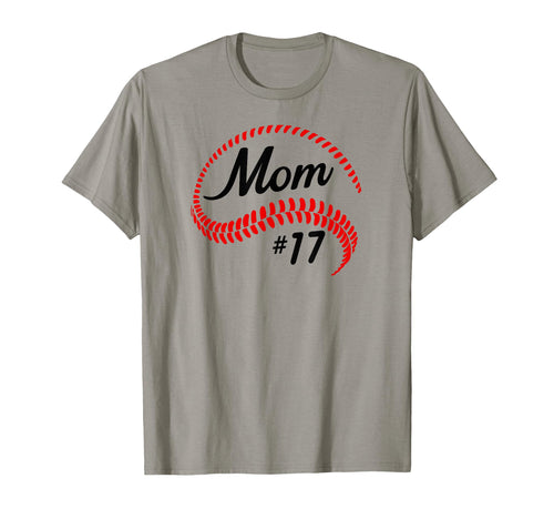 Baseball Softball 17 Baseball Mom T-Shirt - Trendy Graphic Men Women - T-Shirt, Sweatshirt, Hoodie