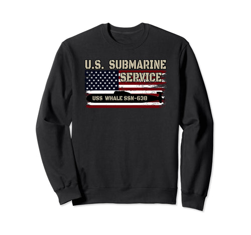 Uss Whale Ssn 638 Submarine Veterans Sweatshirt - Unique Graphic Men Women - T-Shirt, Sweatshirt, Hoodie
