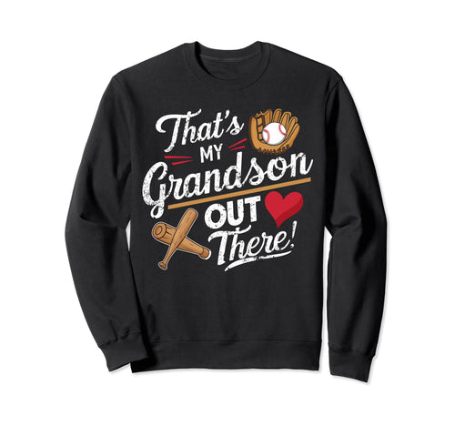 Baseball Grandma Grandmother Granny Sweatshirt - Graphic Print for Adults - T-Shirt, Sweatshirt, Hoodie