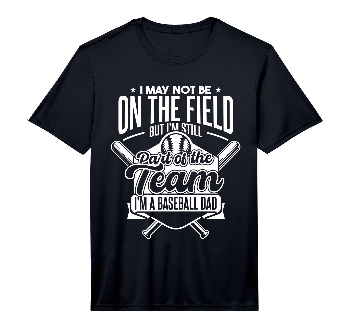 Im Baseball Dad Fathers Day Baseball T-Shirt - Aesthetic Graphic Men Women - T-Shirt, Sweatshirt, Hoodie