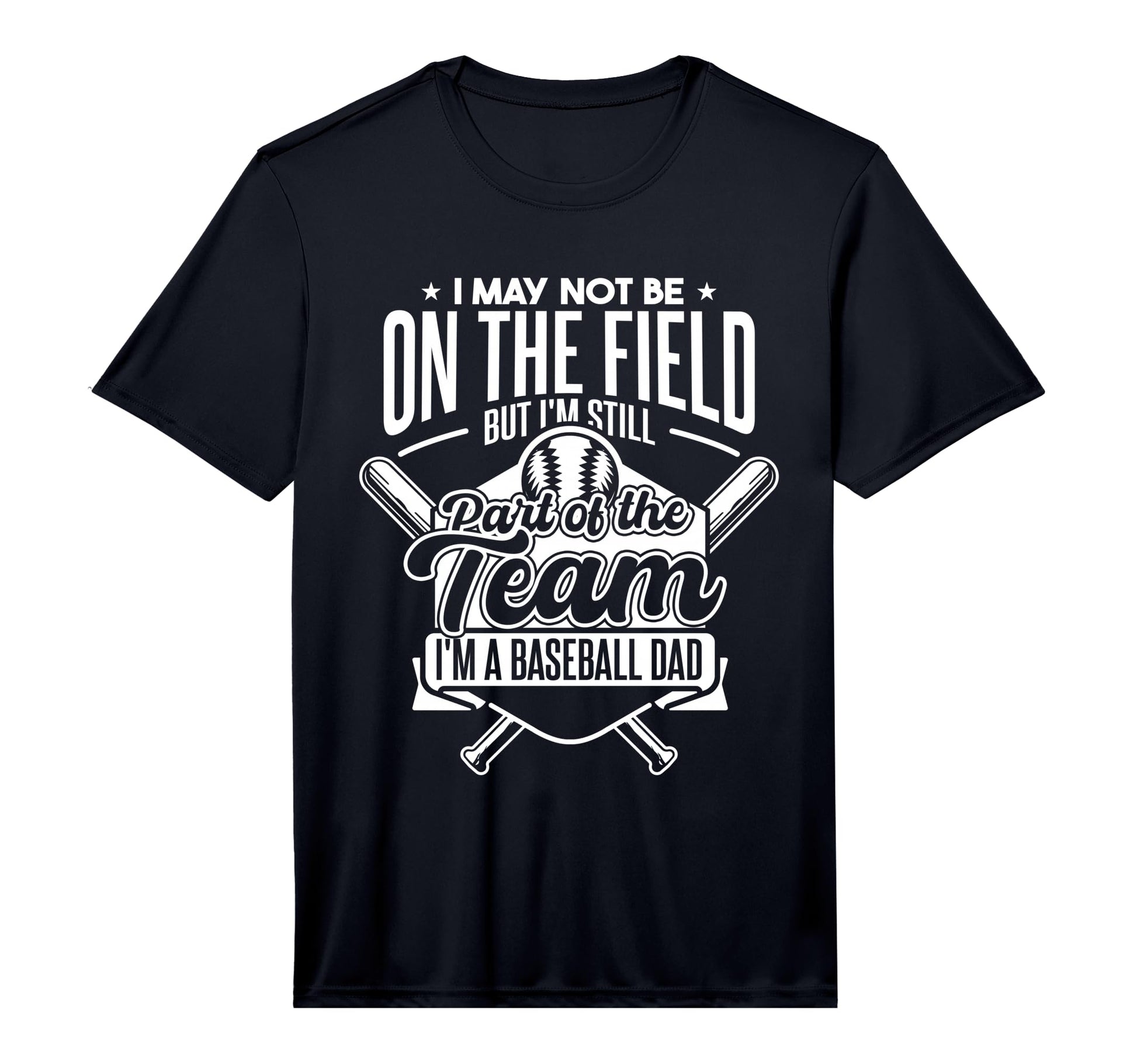 Im Baseball Dad Fathers Day Baseball T-Shirt - Aesthetic Graphic Men Women - T-Shirt, Sweatshirt, Hoodie